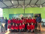 Sagarmatha Baalvachika English Boarding School Students Visit Ashram