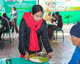 Sarita Mahato's family reunion from Chitwan Sevakendra-Photo Feature