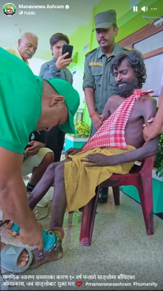 Freedom from Iron Chains: Manavsewa Ashram Rescues Om Prakash Rajghar