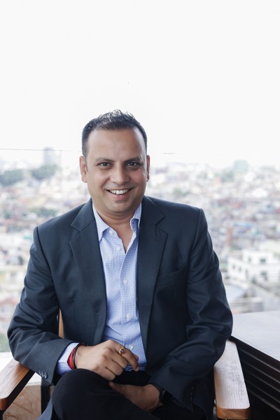 Manish Jha's one-month salary donation to Manavsewa Ashram.