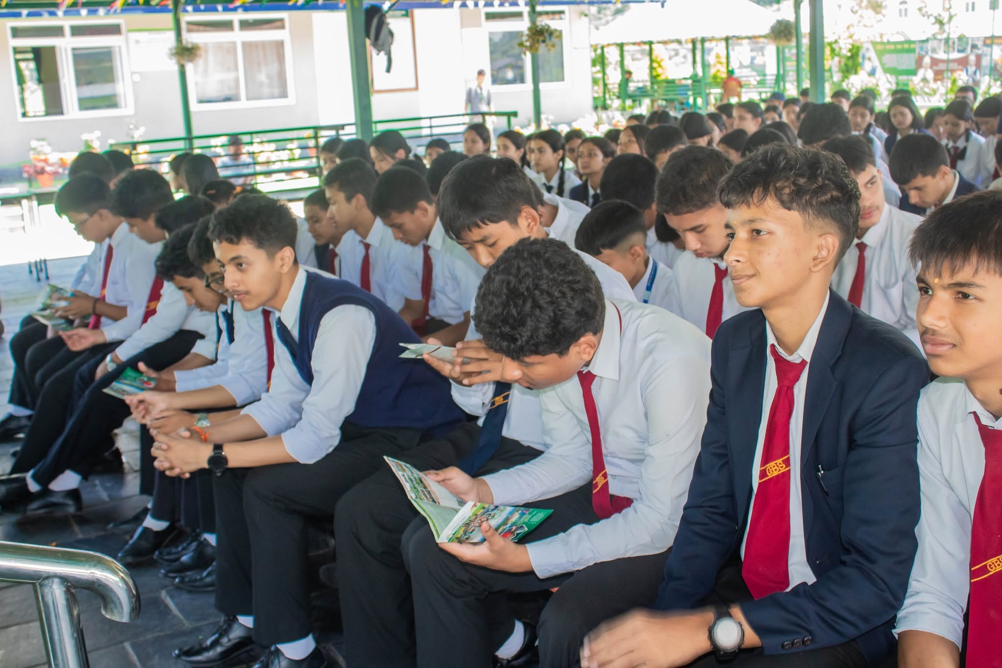A Heartwarming Lesson in Giving: GBS Students Support Manavsewa Ashram
