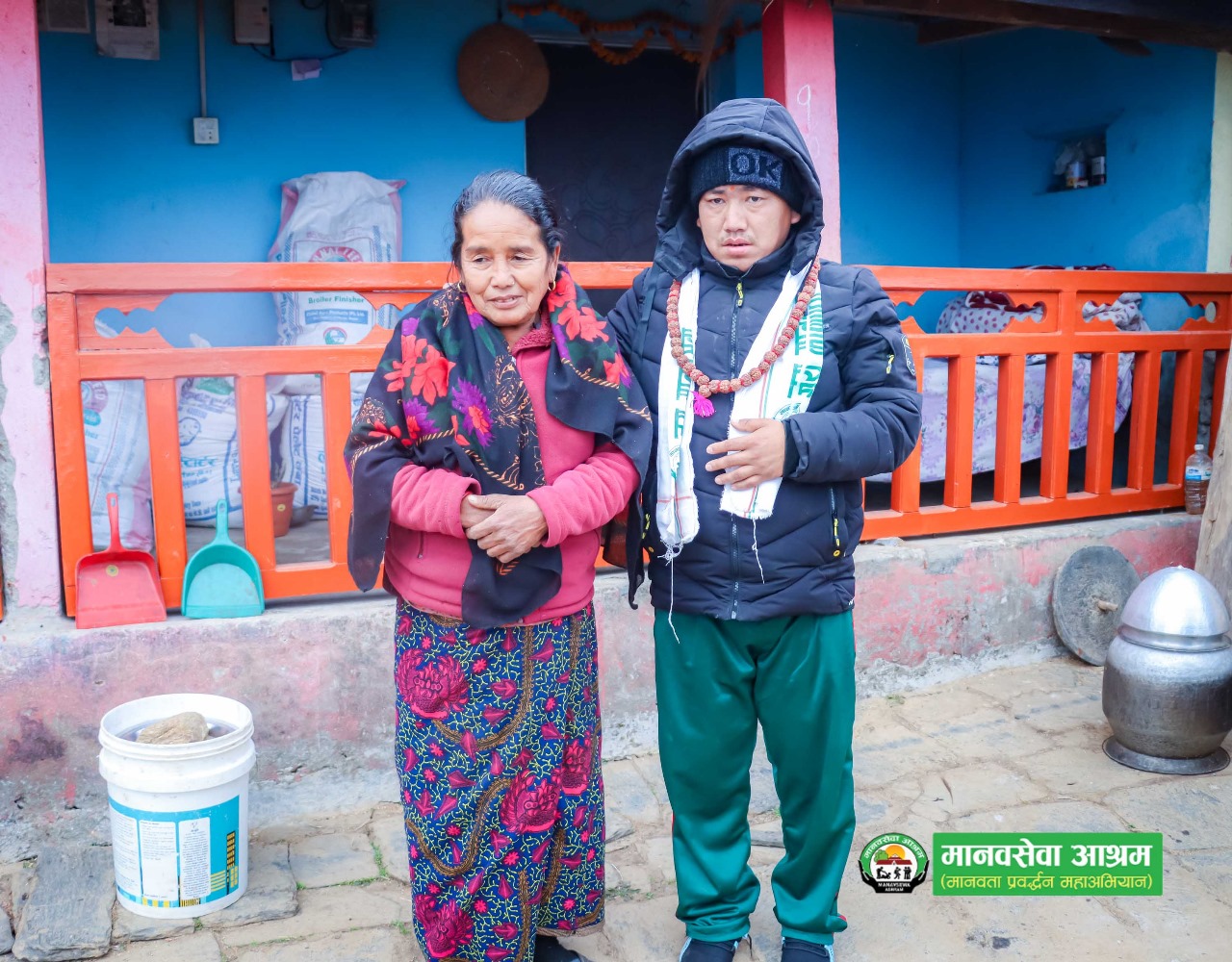 Gurung returns home from ashram after 7 years tied up