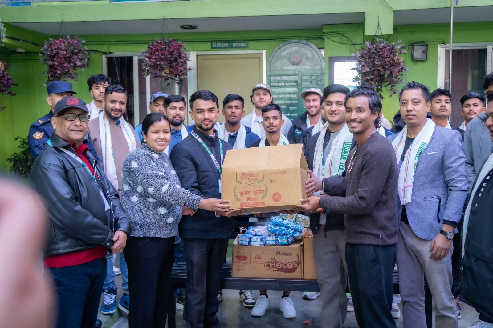 Cricketer Gulshan Jha Supports Manavsewa Ashram